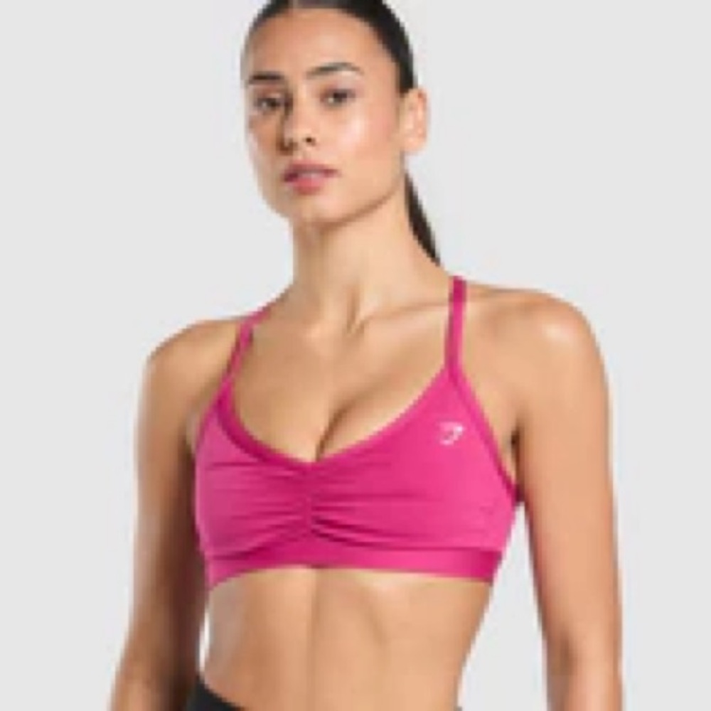 GymsharkWomen's Pink Sports Bra